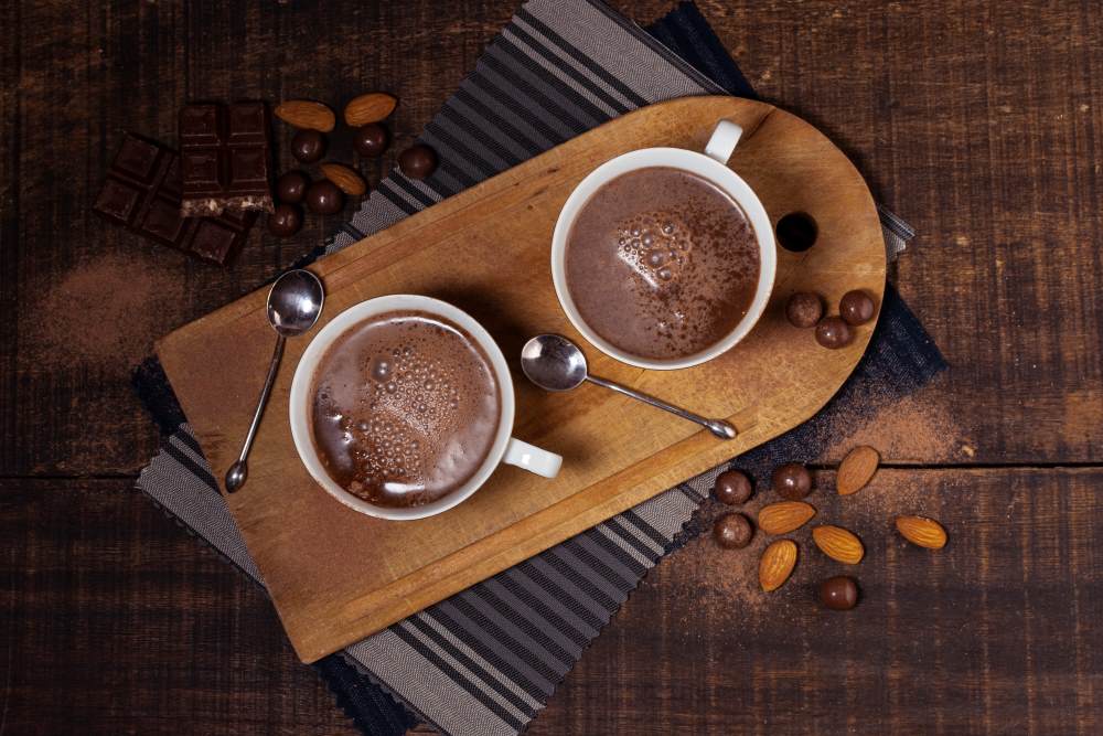 Forró csoki por helyett érdemes házilag elkészíteni a forró csokit.