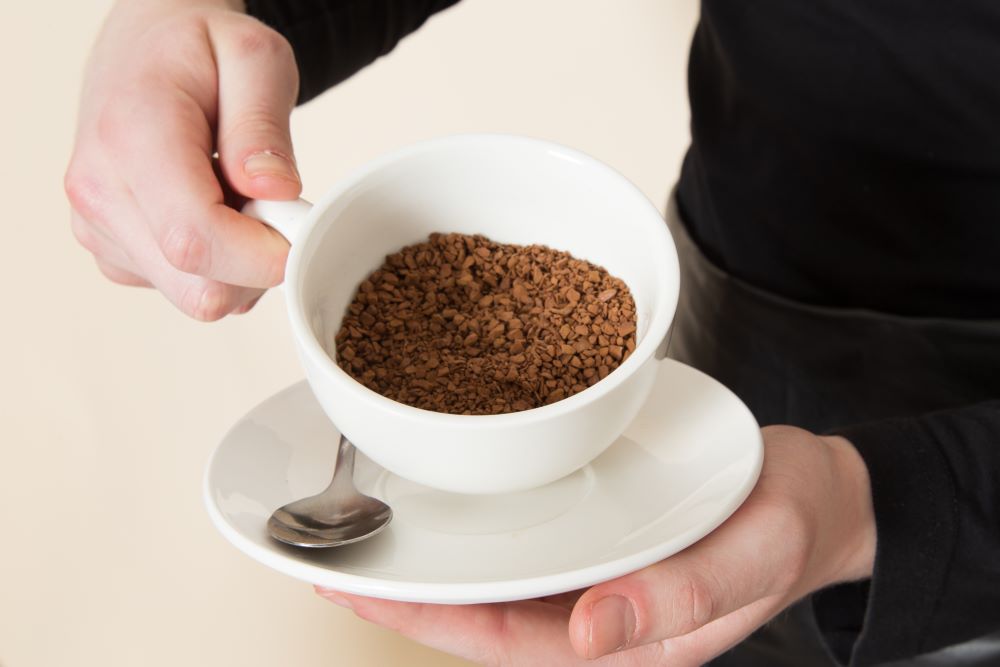 A legjobb instant kávé arabica szemekből készül.